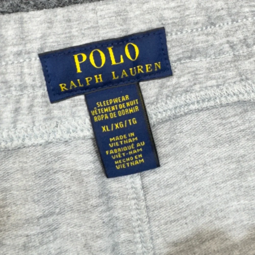 Polo Ralph Lauren Sweatpants Mens XL Gray Lounge Pants Pajama Joggers Athleisure